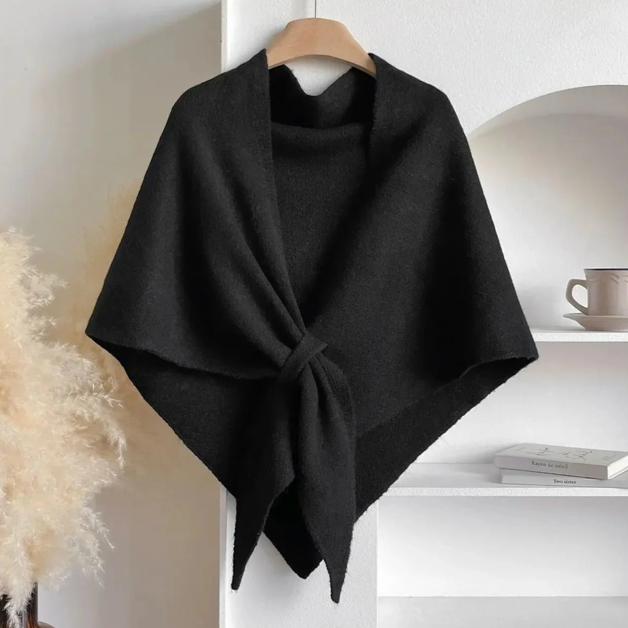 Swedish Merino Triangle-scarf Shawl