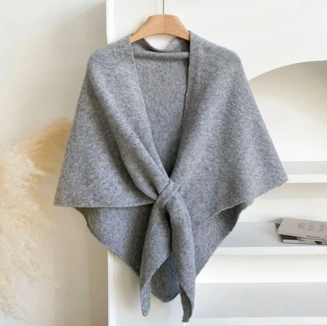 Swedish Merino Triangle-scarf Shawl