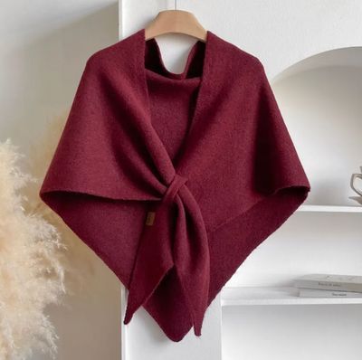 Swedish Merino Triangle-scarf Shawl