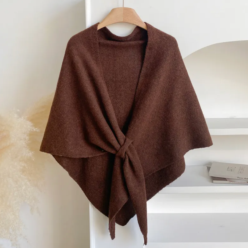 Swedish Merino Triangle-scarf Shawl